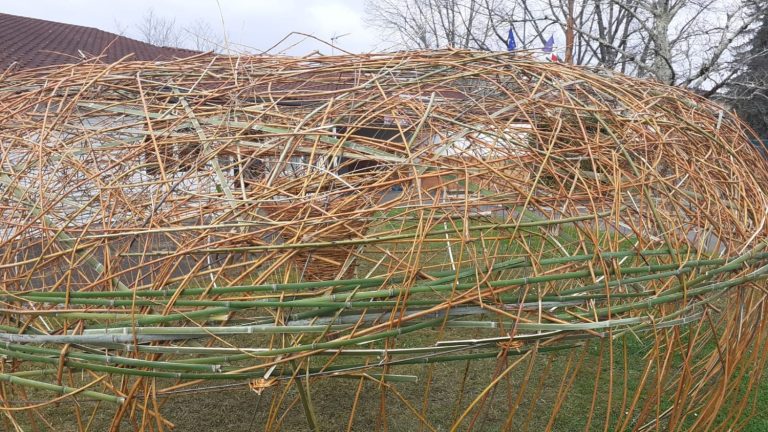 Sculpture végétale
