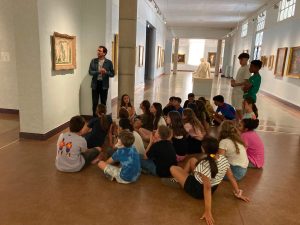 Les 6e au musée des Beaux Arts de Pau