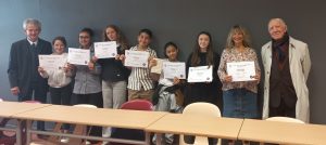 Élèves primés par l’AMOPA